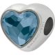 Korálek Heart BeCharmed - Denim Blue