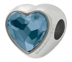 Korálek Heart BeCharmed - Denim Blue