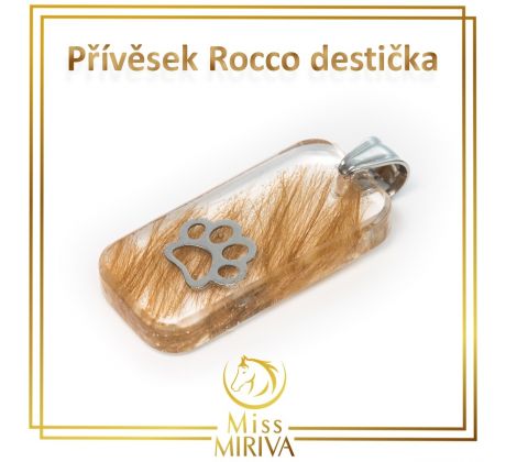 Přívěsek Rocco destička