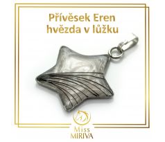 Přívěsek Eren hvězda v lůžku