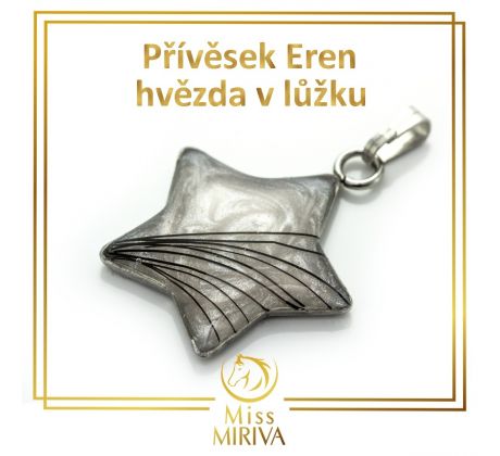 Přívěsek Eren hvězda v lůžku