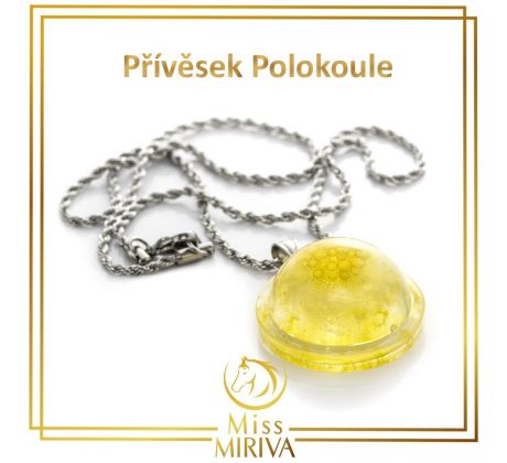 Přívěsek Polokoule včetně řetízku