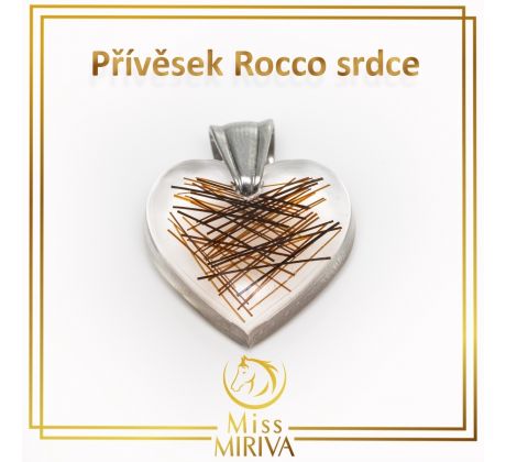 Přívěsek Rocco srdce