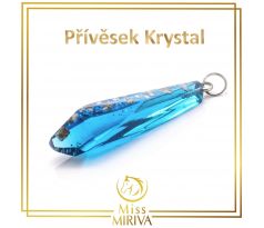 Přívěsek Rocco krystal s řetízkem