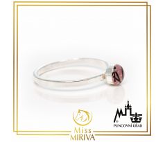 Prsten Vanesse s lůžkem Ag 925/1000 Rhodium