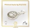 Přívěsek tlapka Ag 925/1000