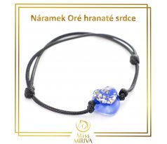 Náramek Oré hranaté srdce