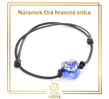 Náramek Oré hranaté srdce