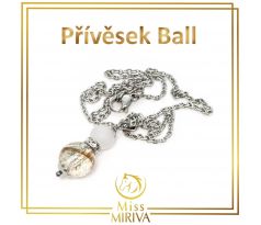 Přívěsek na krk Ball s řetízkem