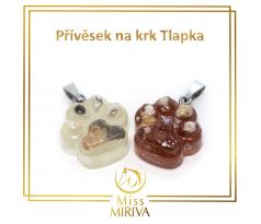 Památeční přívěsek na krk Tlapka