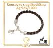 Koncovky s podkovičkou Ag 925/1000