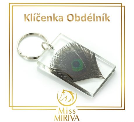Klíčenka Obdélník