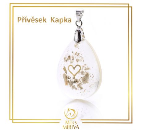 Památeční přívěsek na krk Kapka