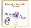 Přívěsek na uzdečku Square