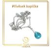 Přívěsek kapička včetně řetízku