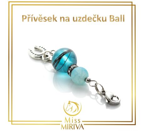 Přívěsek na uzdečku Ball