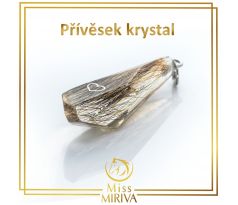 Přívěsek Rocco krystal s řetízkem