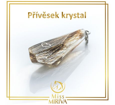 Přívěsek Rocco krystal s řetízkem