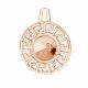 Přívěsek Labyrinth Ag 925/1000 Rose Gold 0,4 µm