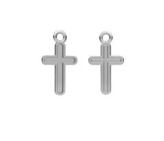Přívěšek Křížek Ag 925/1000 Rhodium 0,2 µm