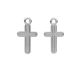Přívěšek Křížek Ag 925/1000 Rhodium 0,2 µm