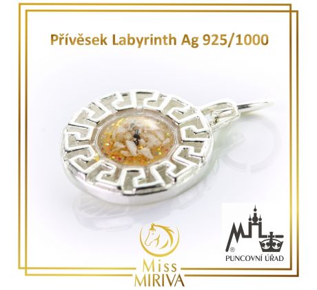 Přívěsek Labyrinth Ag 925/1000