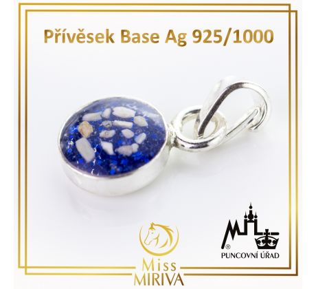 Přívěsek Base, průměr 6,8 mm, Ag 925/1000