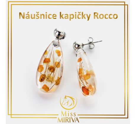Náušnice kapičky Rocco