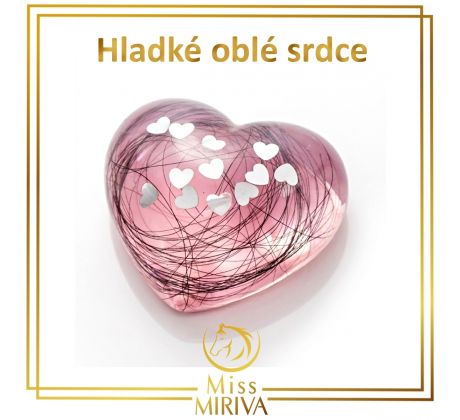 Hladké oblé srdce